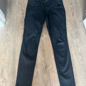 J Brand Mid-Rise Skinny Leg Dark Grey, Size 28